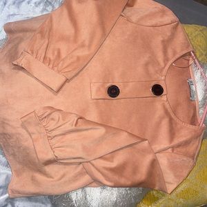 Zara blush pink top. Never worn before